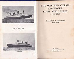 THE WESTERN OCEAN PASSENGER LINES AND LINERS 1934-1969