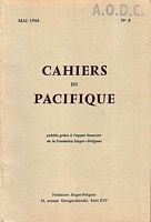 CAHIERS DU PACIFIQUE - NUMERO 8