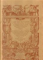 L'ART DE NAVIGUER DE MAISTRE PIERRE DE MEDINE, ESPAGNOL