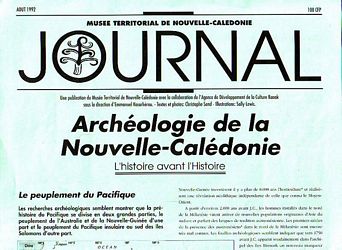 ARCHEOLOGIE DE LA NOUVELLE-CALEDONIE, L'Histoire avant l'Histoire