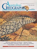 AUSTRALIA'S GIANT PEARLS, Treasures of Surpassing Beauty, the World's Biggest Cultured Pearls Come from the Waters off our North Coast [in Australian Geographic, No. 35, 1994]