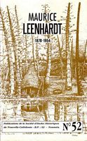 CENTENAIRE MAURICE LEENHARDT 1878-1954, Pasteur et Ethnologue (S.E.H. No. 52)