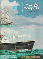 MOBIL OIL CENTENNIAL ISSUE  (in The Compass, Magazine of the Sea, Vol. XXXVI, No. 4)