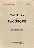 CAHIERS DU PACIFIQUE - NUMERO 16