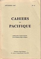 CAHIERS DU PACIFIQUE - NUMERO 11