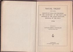 NAVAL DIGEST 1916
