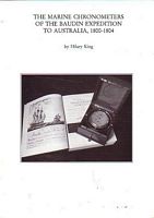 THE MARINE CHRONOMETERS OF THE BAUDIN EXPEDITION TO AUSTRALIA, 1800-1804