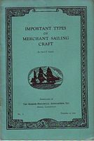 IMPORTANT TYPES OF MERCHANT SAILING CRAFT