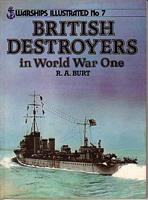 BRITISH DESTROYERS IN WORLD WAR ONE