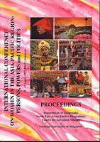 INTERNATIONAL CONFERENCE ON WOMEN IN THE ASIA-PACIFIC REGION: PERSONS, POWERS AND POLITICS