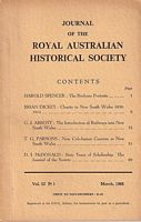 NEW CALEDONIAN CONVICTS IN NEW SOUTH WALES 1876-1884  (in Journal of the Royal Australian Historical Society - Vol.52, Part 1, March 1966)