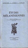ETUDES MELANESIENNES - Bulletin P&eacute;riodique de la Soci&eacute;t&eacute; d'Etudes M&eacute;lan&eacute;siennes, No. 26