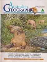 SEARCH FOR THE BEAGLE ANCHORS  (in Australian Geographic, Issue No. 38, April-June 1995)
