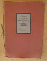 WASHINGTON'S  OFFICIAL MAP OF YORKTOWN