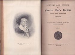 LETTERS AND PAPERS OF CHARLES, LORD BARHAM, Admiral of the Red Squadron  1758-1813  - Volume III