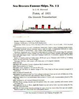 SEA BREEZES FAMOUS SHIPS  (Nos. 43 to 48)
