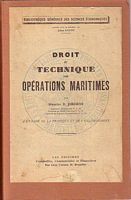 DROIT ET TECHNIQUE DES OPERATIONS MARITIMES