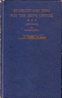 STABILITY AND TRIM FOR THE SHIP'S OFFICER