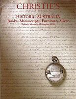 HISTORIC AUSTRALIA - Books, Manuscripts, Furniture, Silver