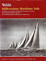WEBB'S MILLENIUM MARITIME SALE - including the Desmond Liddy Collection...Monday 17, Tuesday 18th and Wednesday 19th January 2000