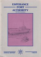ESPERANCE PORT AUTHORITY - Annual Report 1986-87
