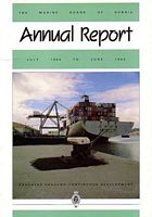 THE MARINE BOARD OF BURNIE - Annual Report July 1984 to June 1985