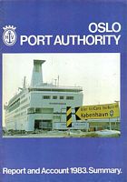 OSLO PORT Authority - Report and Account 1983 - Summary