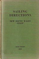 SAILING DIRECTIONS NEW SOUTH WALES COAST - 1959