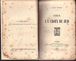 SOUS LA CROIX DU SUD