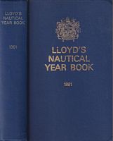 LLOYD'S NAUTICAL YEAR BOOK  1981