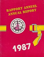 CAMEROON NATIONAL PORTS AUTHORITY / OFFICE NATIONAL DES PORTS DU CAMEROUN - ANNUAL REPORT / RAPPORT ANNUEL 1987