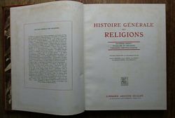 HISTOIRE GENERALE DES RELIGIONS.  Extr&ecirc;me-Orient - Folklore et Religion - Tableaux chronologiques