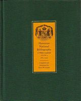 HAWAIIAN NATIONAL BIBLIOGRAPHY 1780-1900.  Volume 4 1881-1900