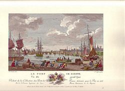 LE PORT DE DIEPPE, Vu du grand Quai