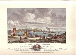 LE PORT DE FECAMP, Vu du Coteau de N.D. de Bon SecoursQuai de Ciboure