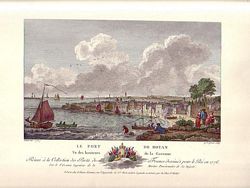 LE PORT DE ROYAN, Vu des hauteurs de la Garennex