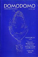 DOMODOMO - A Scholarly Journal of the Fiji Museum  - 2002 -  Volume 15, No 1