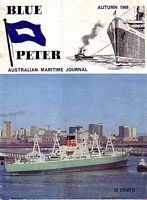 BLUE PETER - Australian Maritime Journal - Volume 1, No. 1
