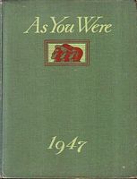 AS YOU WERE.  A Cavalcade of Events with the Australian Services from 1788 to 1947