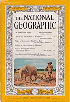 DEEP DIVING  BY BATHYSCAPHE OFF JAPAN   (in National Geographic Magazine, Volume 117, No.1, 1960)