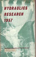 HYDRAULICS RESEARCH  1957
