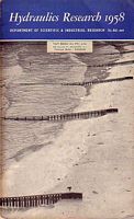 HYDRAULICS RESEARCH  1958