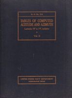 TABLES OF COMPUTED ALTITUDE AND AZIMUTH - Vol. II:  Latitudes 10&deg; to 19&deg;, inclusive