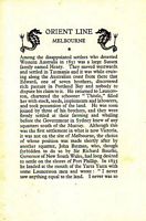 PORT OF CALL INFORMATION:  MELBOURNE