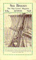 SEA BREEZES - The Ship Lovers' Magazine  No. 221, Vol XXIII - April 1938