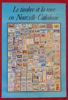 LE TIMBRE ET LA MER  EN NOUVELLE-CALEDONIE - POSTER