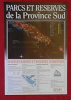 PARCS ET RESERVES DE LA PROVINCE SUD - POSTER