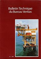 BULLETIN TECHNIQUE DU BUREAU VERITAS, No. 1 - 1990 - English Edition