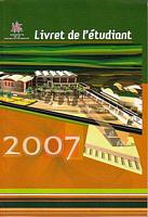 LIVRET DE L'ETUDIANT  2007
