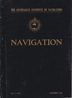 NAVIGATION:  the Journal of the Australian Institute of Navigation - Vol. 4, No. 1